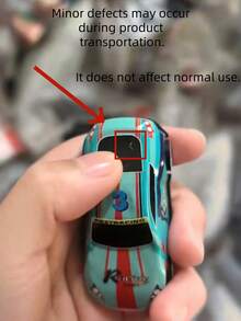 Foldable Stunt Launcher Car Toy - Inertia Powered Construction Truck With 8 Random Mini Vehicles, Gift For Boys Girls Age 3-6 Years Old