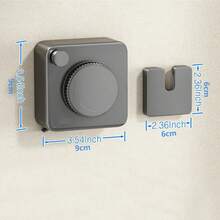 1pc Retractable Clothesline Indoor, Non-Sagging Outdoor Clothes Line Retracting Heavy Duty Clothes Drying Laundry Line Wall Mounted Stainless Steel Line-(Grey,Black,White)