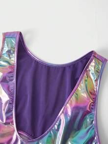 FeverCity 男士修身镂空性感链条装饰连体裤 - 彩色 - 查看 4