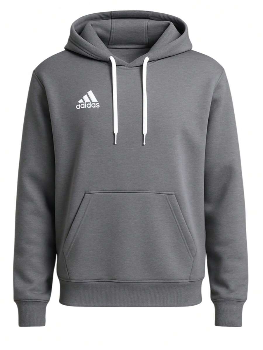 Adidas Entrada 22 Men's Hoodie Grey - Grey - View 1