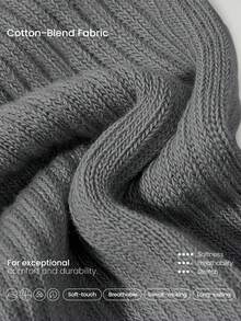 GLOWMODE 3 Pairs Socks Soft Ventilated Mesh With Embroidered Logo Workout Daily Casual - 白色+淺灰色+深灰色 - 查看 4