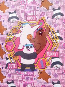 We Bare Bears X SHEIN Túi đựng cơm trưa cách nhiệt thời trang, Túi đựng đồ dùng tiện dụng, Túi đựng cơm trưa, Túi giữ nhiệt - Hoạt hình - Xem 7
