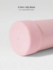 GLOWMODE 1L 即饮式双层不锈钢环形手柄磁性手机支架防滑底座水瓶日常休闲办公室活动 - 粉色 - 查看 5