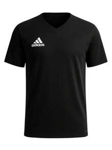 Adidas Men's Sports Tees & Tanks Breathable Classic Fit Quick-Dry Training Vacation School Black HC0448 - Black - View 1