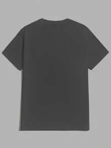 Manfinity VCAY 男士針織短袖t恤帶字母印花(2件裝)