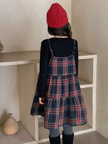 Dazy Kids 少女格子无袖上衣 - 彩色 - 查看 6