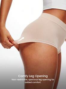 LUVLETTE 2条装中腰基础款隐形三角裤女士内裤套装 - 休闲舒适