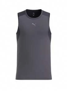 Puma Cloudspun Men Tank Grey - Grey - View 1