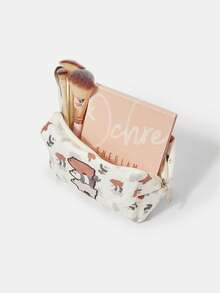 We Bare Bears X SHEIN 一套便携式化妆包，大容量设计，轻松收纳您的化妆品，轻巧便携，方便旅行时存放化妆品、洗漱用品和配件。 - 卡通 - 查看 8