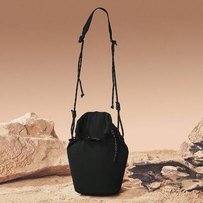 GLOWMODE 3L Discover Your Glow Lightweight Sweat-Wicking Quick-Dry Breathable Waterproof Zipper Pockets Mini Crossbody Pouch Bucket Bag Gym Travel Hiking Outdoor Daily Active