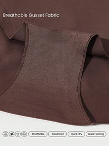 GLOWMODE 1 Pack Sculpt Fit High-Rise Waist Smoothing Effect Coverage Underwear Daily Casual - Cinnamoninspiration - View 5