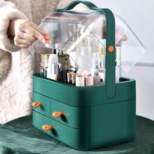 High-End Large Capacity Makeup Organizer Box, Dresser Drawer Storage Rack For Cosmetics And Jewelry - Multicolor - View 1