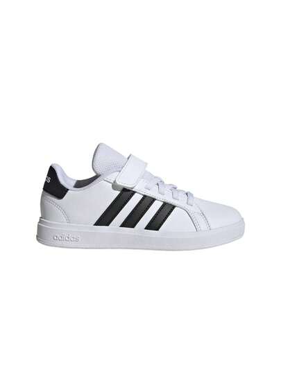 Adidas Grand Court 2.0 Kids' Sneakers Cloud White / Core Black Shoes IH5529
