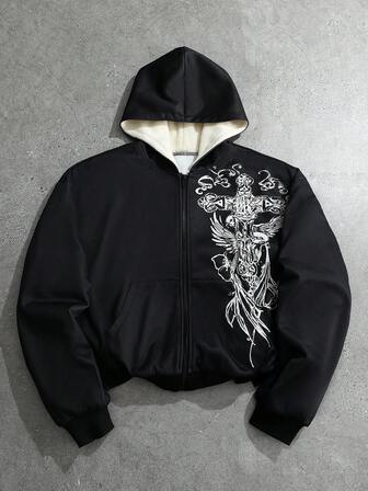 Sudadera con capucha casual para hombres, otoño/invierno