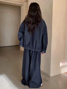 Dazy Kids Tween Girls Denim Set - Blue - View 6