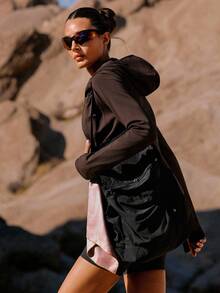 GLOWMODE 15L On The Go Glow  3-In-1 Water-Repellent Zipper Mesh Pockets Adjustable Shoulder Bag Handbag Backpack Hiking Outdoor Daily Active - Black - View 7