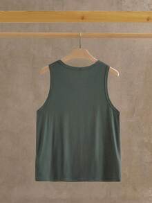 HIMLAND 3pcs Pack Men's Fashion Knitted Casual Summer Simple Tank Top