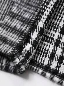 DAZY 女士休闲图案口袋常规款夹克，秋季女式外套