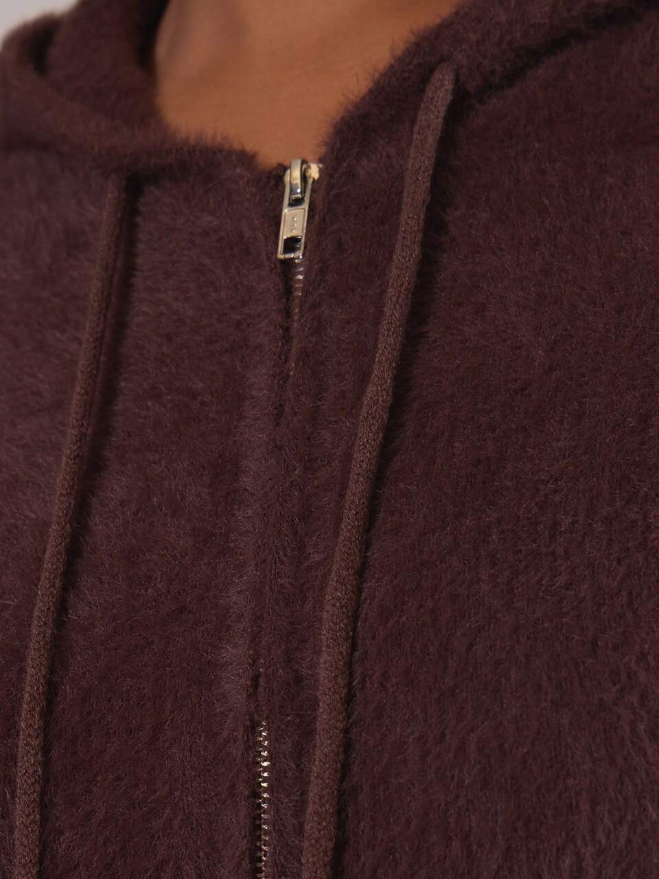 Curve Fluffy Knit Drop Shoulder Full Zip Jumper Sweater Cardigan , , Winter, , Holidays, Cosy, Cute Festive, Ski ,Apres, Aspen