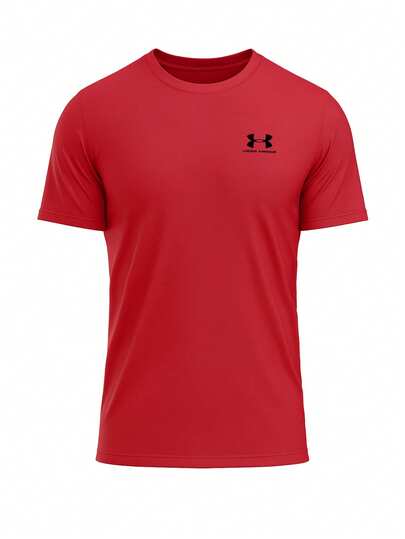 Under Armour Men's Short Sleeve Red