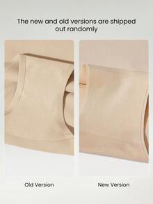 GLOWMODE 1 Pack Sculpt Fit High-Rise Waist Smoothing Effect Coverage Underwear Daily Casual - Beige - View 10