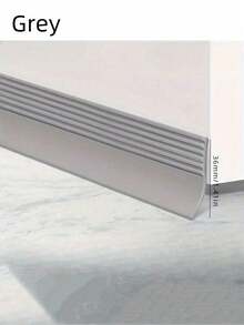 1 件自粘式硅胶门挡风条 - 门密封条，用于门下密封缝隙内门和外门挡风条隔音