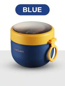 燕麦早餐杯，便携式酸奶杯，带盖勺子和硅胶手柄，食品容器，午餐盒，防漏食品储存容器，适用于家庭、学校、办公室、旅行、户外野餐、学习用品 - 彩色 - 查看 18