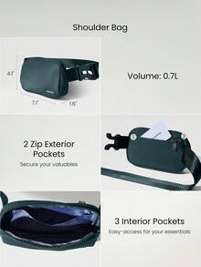 GLOWMODE Tiny Titan Nano 腰包 日常休闲 - 綠色 - 查看 4