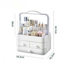 High-End Large Capacity Makeup Organizer Box, Dresser Drawer Storage Rack For Cosmetics And Jewelry - Multicolor - View 10