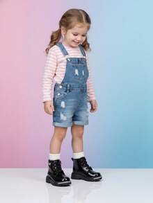 1 Par de Botas de Charol Negro, Zapatos de Moda con Cordones para Niñas, Botas Cómodas y con Suela Antideslizantes, Botas para Uso Diario. - Negro - Ver 2