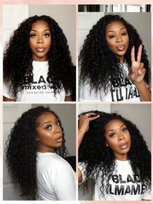 Water Wave Feather Crochet Human Hair 1 Pack Pre-Separated Feather Human Hair For Knotless Boho Braids Natural Black Color