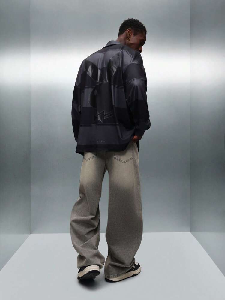 PLAYBOY X SUMWON Krótkie polo do rugby z poziomymi paskami