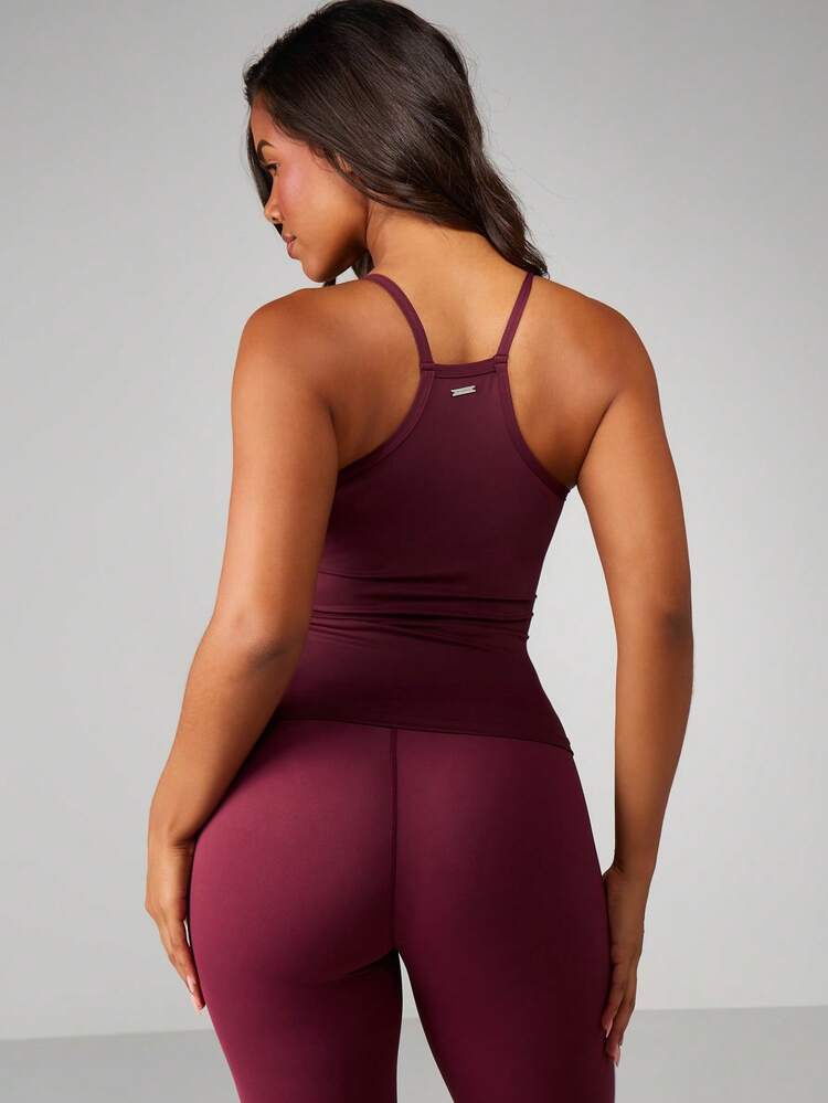 Missguided x Playboy Fitted Tank Top With Bodycon Design For Activewear And Yoga Sessions