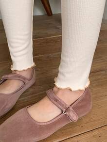 DAZY Tween Girls Thermal Lined Leggings Tights - Multicolor - View 5