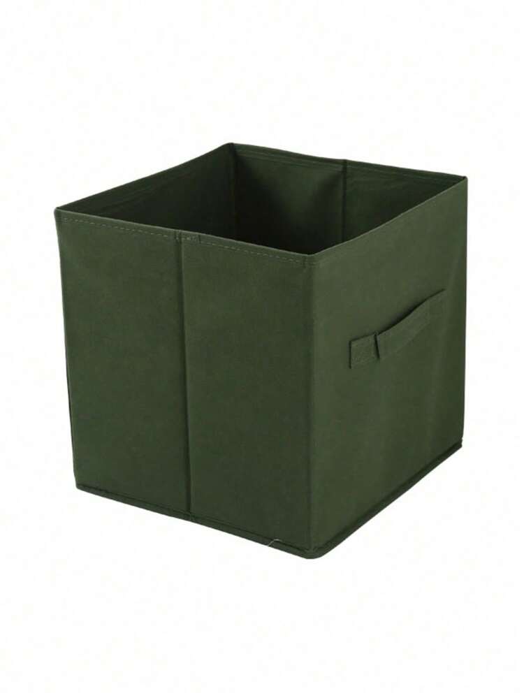 1pc 27*27*27cm, Beige & Grey & Black Pink & Blue & Yellow & Cyan Foldable Storage Box, Clothes Storage Box, Drawer Storage Box, Handheld Portable Clothes Organizer Box, Suitable For Home Storage Organizing Underwear, Panties, Socks, T-Shirts, Jeans And Sweaters, Household Decorations Autumn Decorations Home Bedroom Room Decoration(No Cover) - Multicolor - View 20