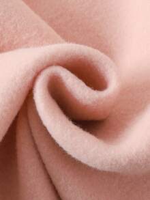 SHEIN Teen Girl Sweatshirt Co-Ord , Loose Casual Letter Embossed Patched Detail Letter Graphic Round Neck Pullover Sweatshirt And Sweatpants Sports 2pcs/Set Outfit - Pink - View 7