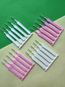 Bộ dụng cụ vệ sinh cổng sạc điện thoại di động 12 món, dụng cụ vệ sinh bàn phím máy tính, chổi vệ sinh lỗ vòi hoa sen, dụng cụ vệ sinh đường ống, chổi vệ sinh khe hở, chổi nhựa mini dùng trong gia đình - Bộ đồ kết hợp - Xem 7