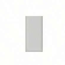 1 Piece 20cmx40cm Self-Adhesive 3D Wall Pad – Anti-Collision Soft Board, Suitable For Bedroom & Corridor Decoration, Easy To Install