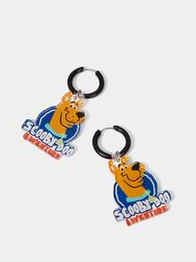 SCOOBY-DOO X SHEIN Pendientes colgantes para mujer - Multicolor - Ver 3