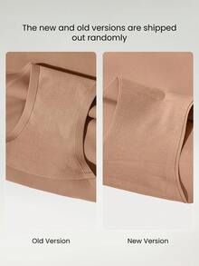 GLOWMODE 1 Pack Sculpt Fit High-Rise Waist Tummy Control Butt-Lifting Shapewear Coverage Underwear Daily Casual - Brown - View 10