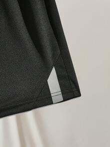 Manfinity VCAY 3pcs Knitted Casual Solid Color Pleated Shorts Set - Multicolor - View 10