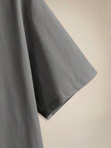 EASEVO 3 件套加大码男士纯色修身圆领短袖 T 恤适合夏季日常穿着