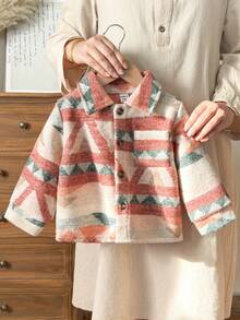 Vintaside Kids 男婴复古时尚百搭长袖外套，适合旅行、度假或日常休闲穿着，秋冬季款 - 彩色 - 查看 5