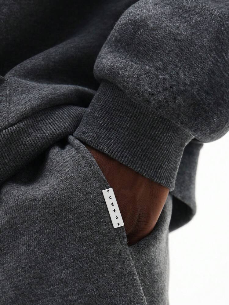 Hoodie Co-Ord Set With Contrast Hood