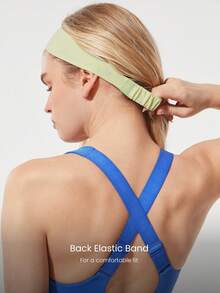 GLOWMODE Fitness Mode Sweat-Absorbent Training Headband - Multicolor - View 2