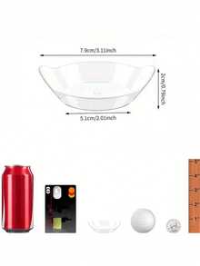 Platos de aperitivo con forma de hoja pequeña, platos de postre y mantequilleras de plástico transparente, adecuados para salsas, postres, frutas, aperitivos, excelentes para bodas y fiestas (diseño de hoja)