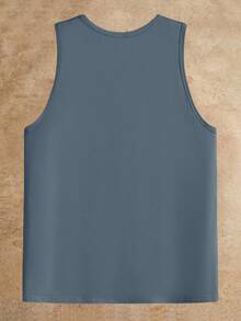 Manfinity VCAY 男士针织休闲上衣3件装，适合日常穿着，男士背心套装，男士无袖上衣，男士基础款背心 - 彩色 - 查看 9