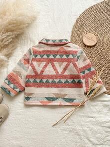 Vintaside Kids 男婴复古时尚百搭长袖外套，适合旅行、度假或日常休闲穿着，秋冬季款 - 彩色 - 查看 2