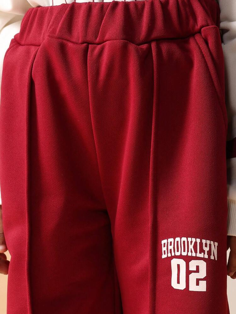 Chicago 02 Sweatshirt With Stripe Sleeves And Matching Sweatpants