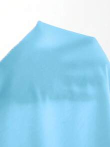 Elenzga Váy dạ hội quyến rũ trưởng thành mới, trang trọng và dịu dàng, màu hồng mơ mộng, áo dài tay đính hạt thủ công, bộ váy liền thân ôm sát có viền đuôi cá duyên dáng - Màu xanh lam - Xem 8